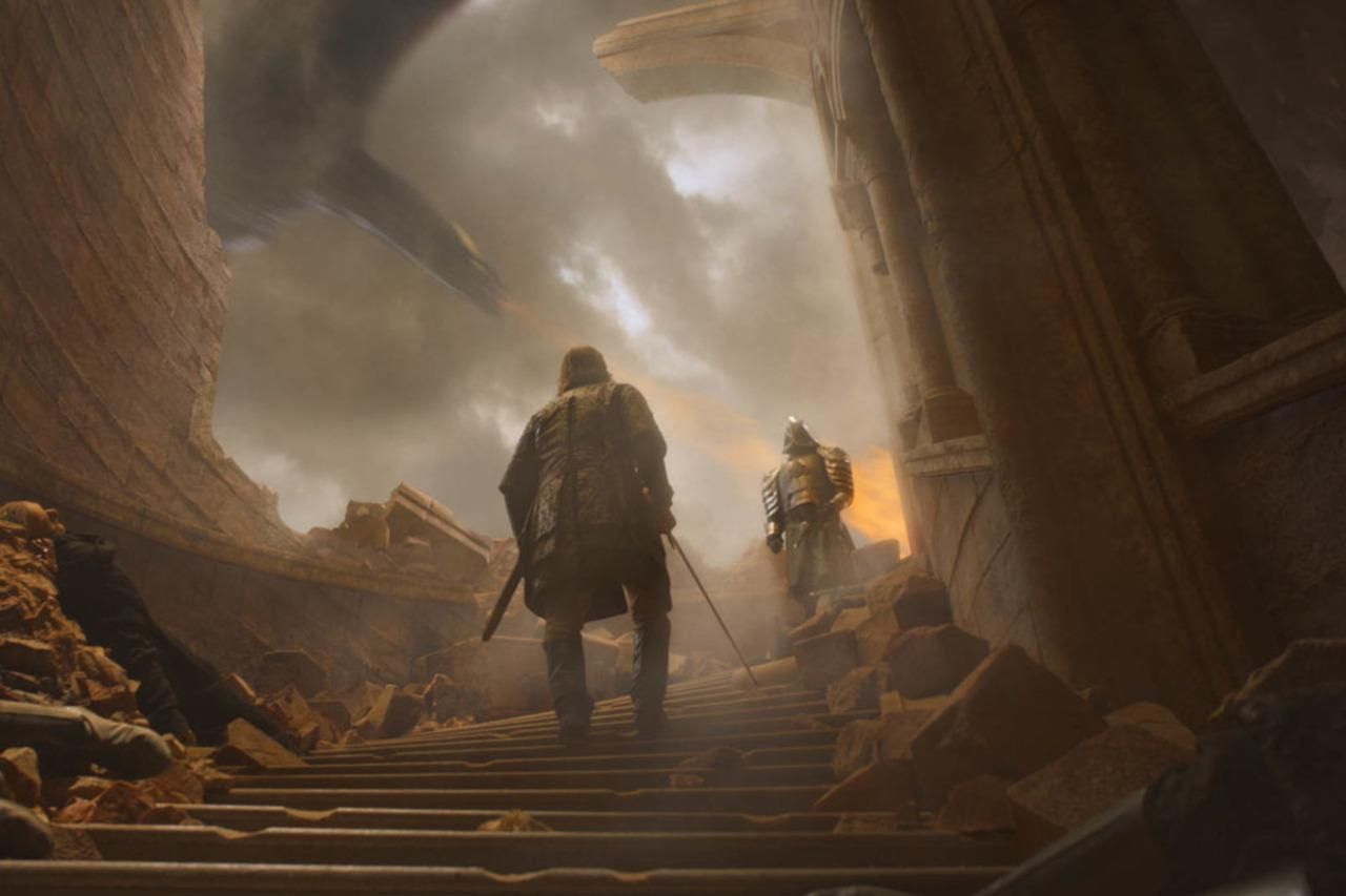 1557920754 33 qyburn  drogon  the hound  and the mountain   courtesy of hbo