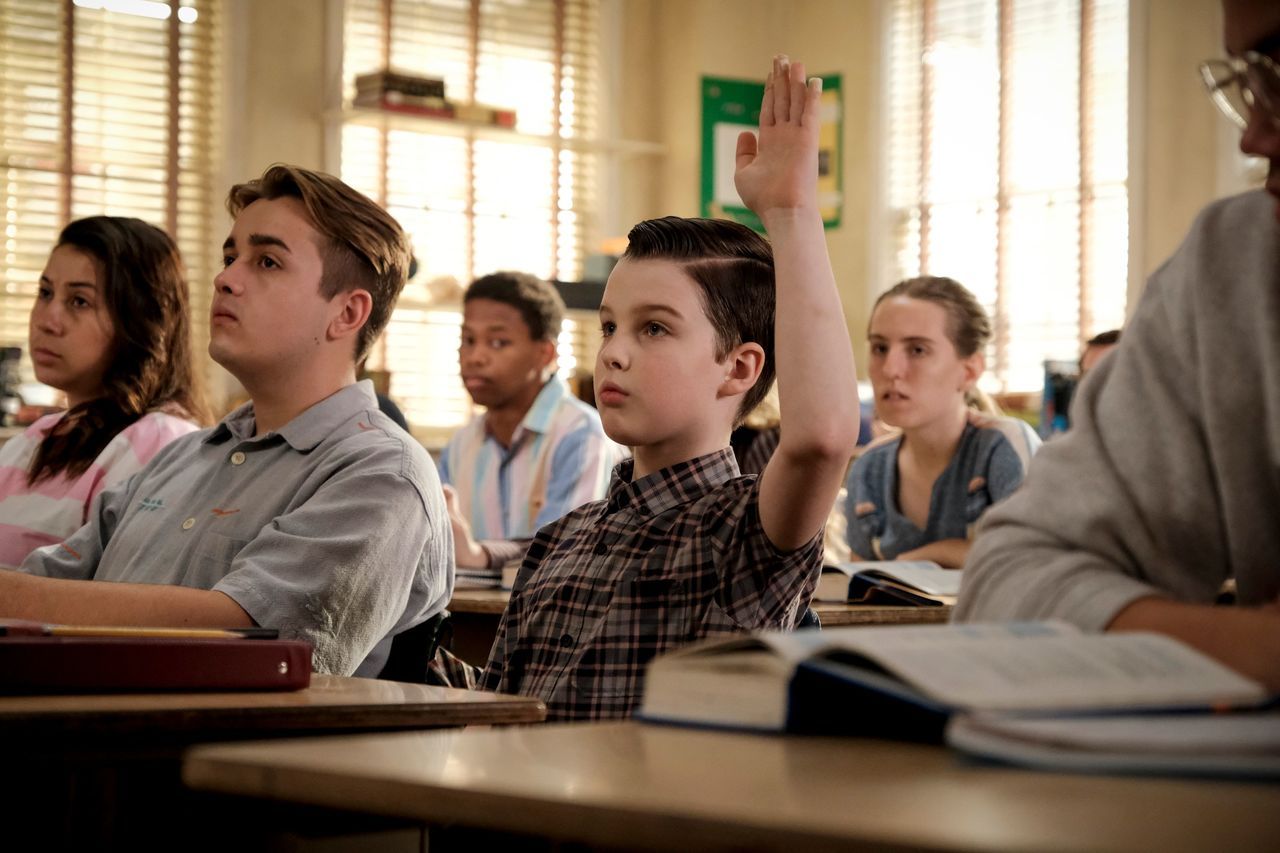 Young Sheldon, Classroom background for your Online Meetings