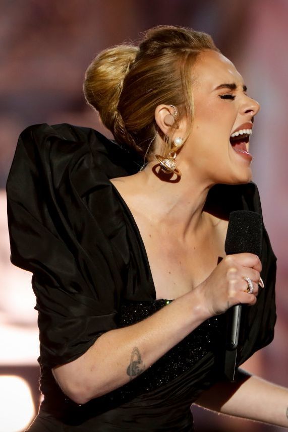 Adele performs 