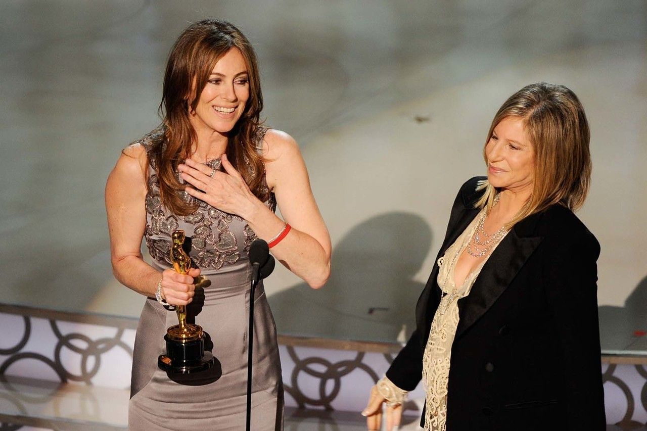Kathryn Bigelow became the first woman to win the Oscar for Best Director in 2010 for “The Hurt Locker”. Kathryn beat her ex-husband, James Cameron, who was up for the same award for “Avatar”.